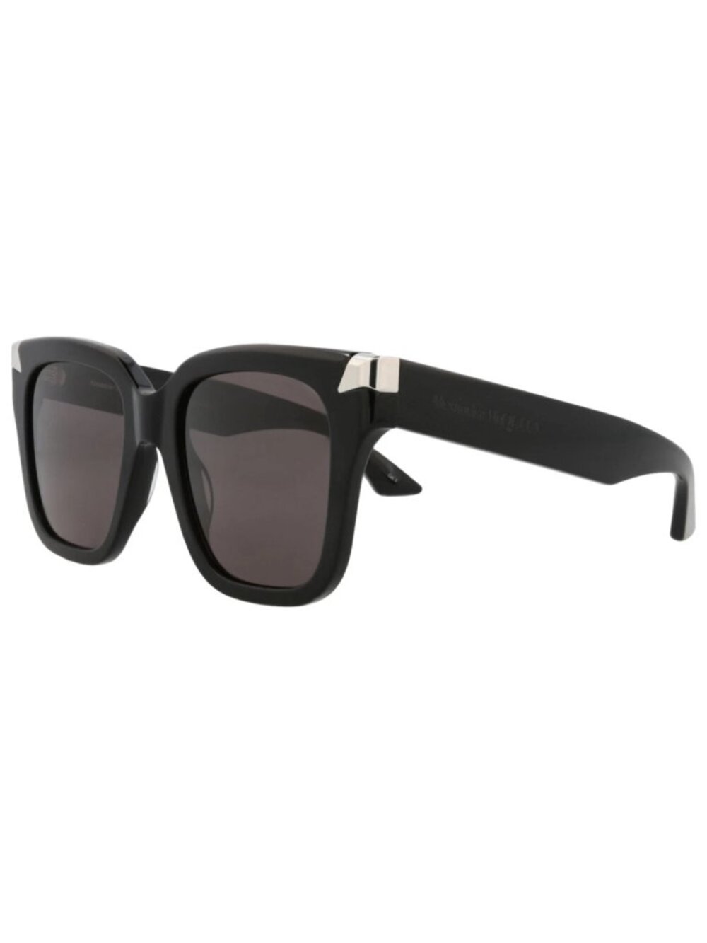 New Alexander McQueen Women's Sunglasses Square Rectangle Recycled Acetate Frame